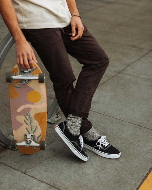 lifestyle image of Premium Authentic Sneaker