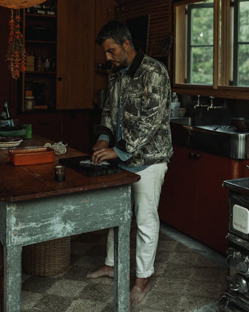 lifestyle image of All-American Stretch Denim - HB Straight