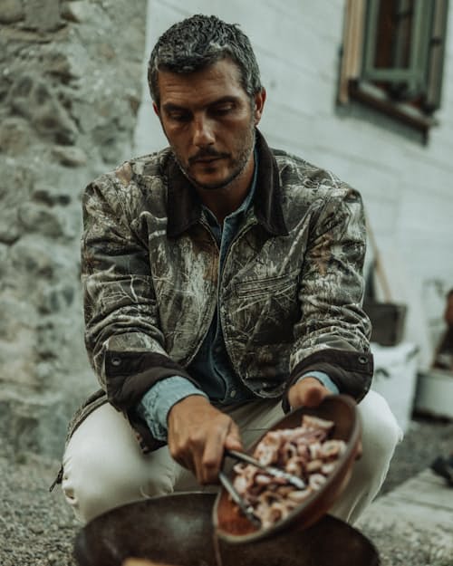 lifestyle image of All-American Stretch Denim - HB Straight