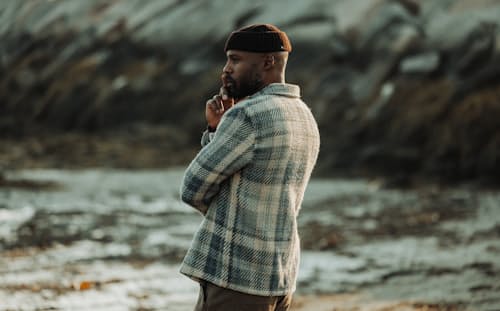 lifestyle image of The Cabin Flannel