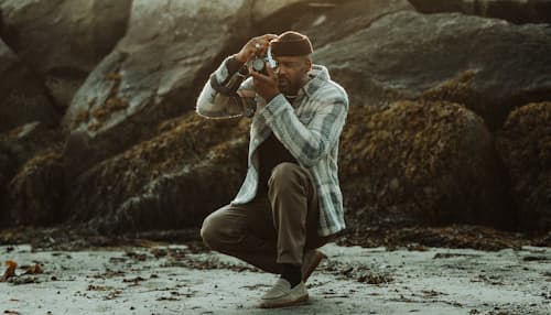 lifestyle image of The Cabin Flannel