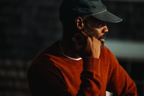 lifestyle image of Fine Merino Crewneck Sweater