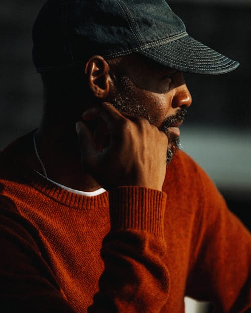 lifestyle image of Fine Merino Crewneck Sweater