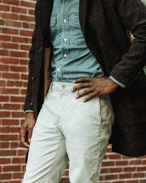 lifestyle image of 365 Chino Pant - HB Straight