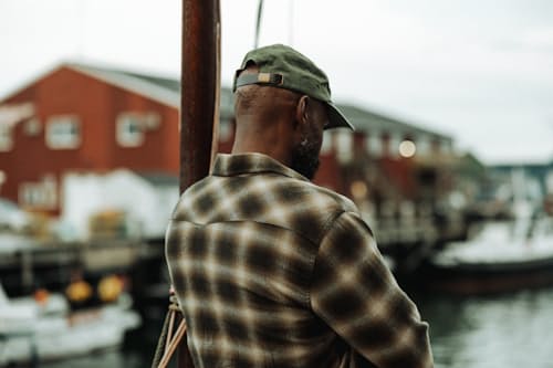 lifestyle image of Cotton Western Shirt