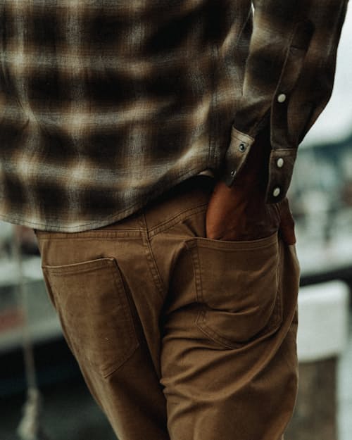 lifestyle image of 365 5-Pocket Pant - HB Classic