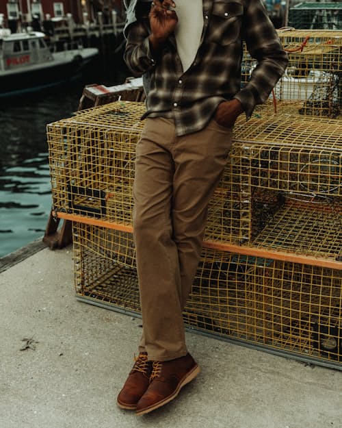 lifestyle image of 365 5-Pocket Pant - HB Classic
