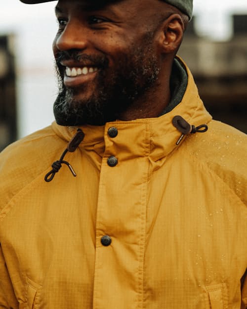 lifestyle image of Waxed Parka