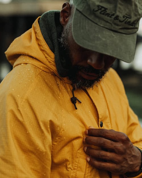lifestyle image of Waxed Parka