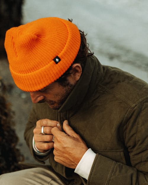 lifestyle image of Made in USA Watch Cap Beanie