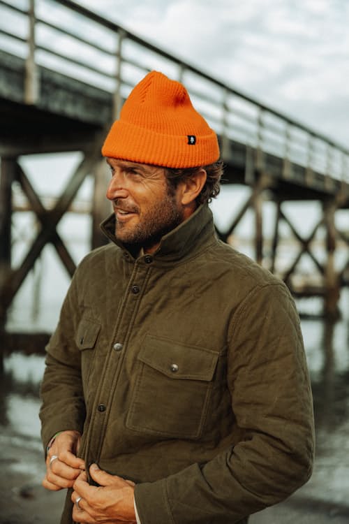 lifestyle image of Made in USA Watch Cap Beanie