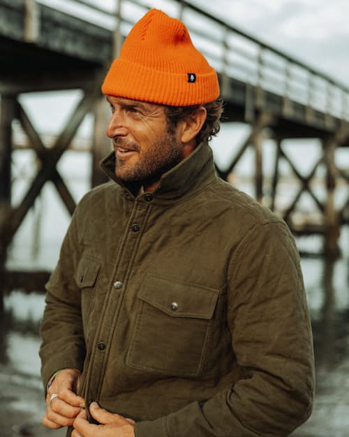 lifestyle image of Made in USA Watch Cap Beanie