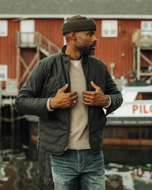 lifestyle image of Made in USA Watch Cap Beanie