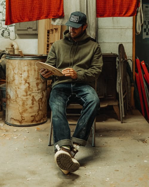 lifestyle image of Carpenter Workwear Pant - HB Classic