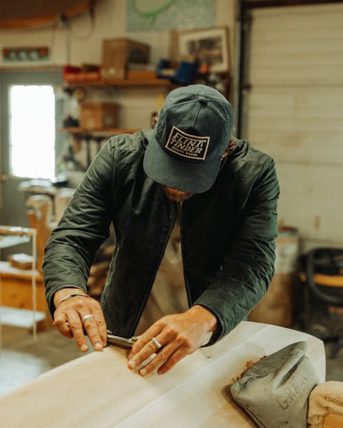 lifestyle image of Quality Goods Patch Hat