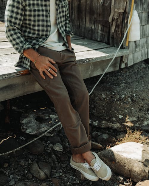 lifestyle image of Mason Double-Knee Pant