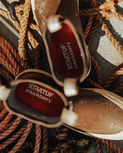 lifestyle image of HB x Xtratuf Deck Boot