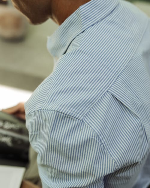lifestyle image of The Oxford Draftsman Shirt