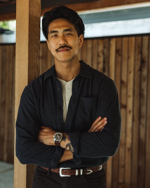 lifestyle image of Twill Architect Shirt