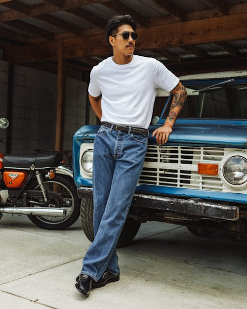 lifestyle image of Racer Sunglasses