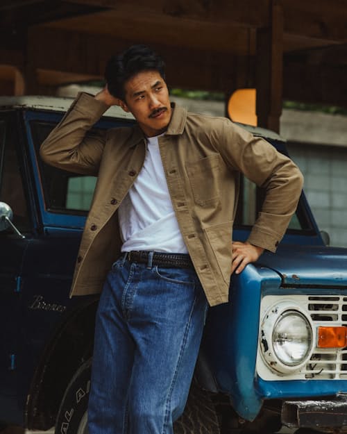 lifestyle image of Classic Chore Coat