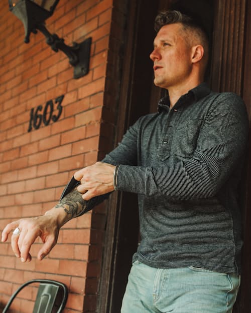 lifestyle image of Mariner Polo