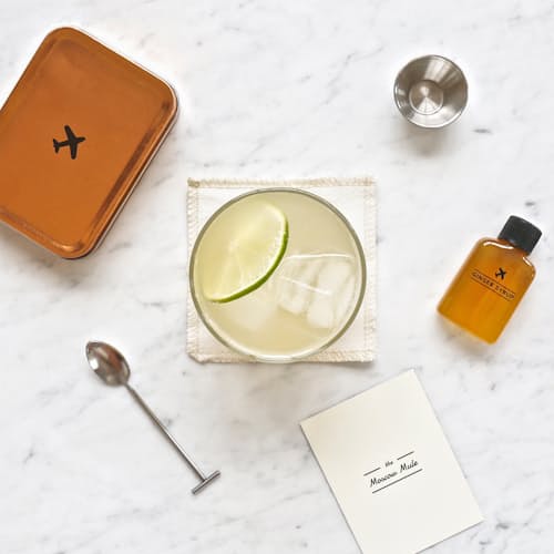 laydown image of Carry On Cocktail Kit (Moscow Mule)