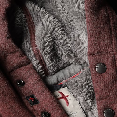 laydown image of Superfleece Hoodie