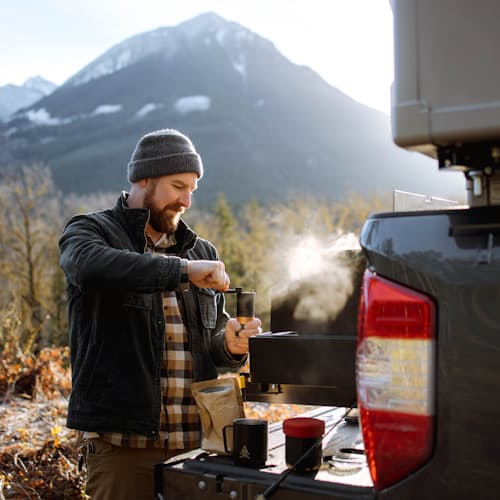 laydown image of Java Coffee Grinder