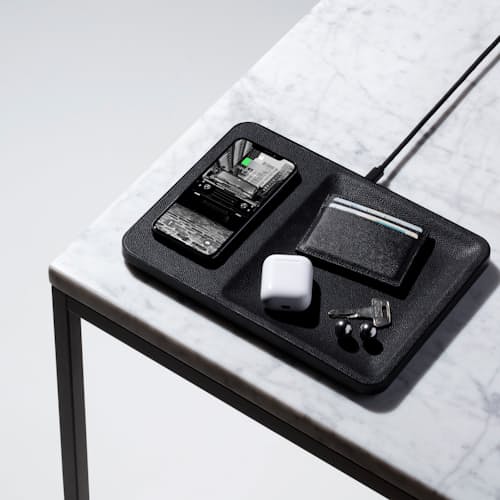 laydown image of Catch:3 - Accessory Tray + Charging Block