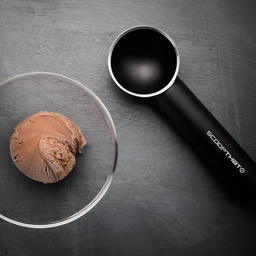 laydown image of Deluxe Ice Cream Scooper