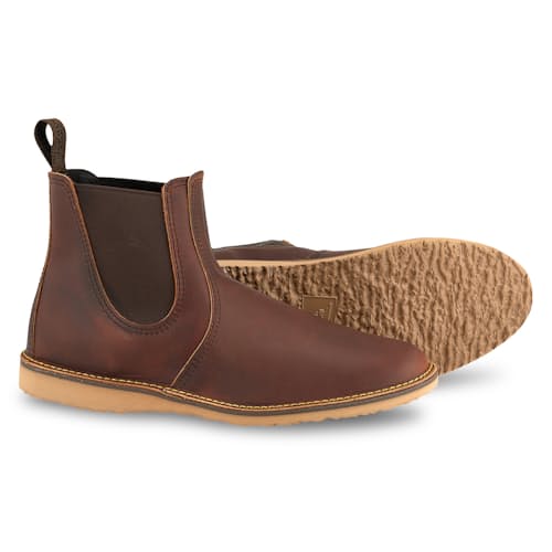 laydown image of Weekender Chelsea Boots
