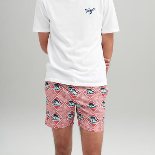 laydown image of Surfing Ostrich Surf Trunk