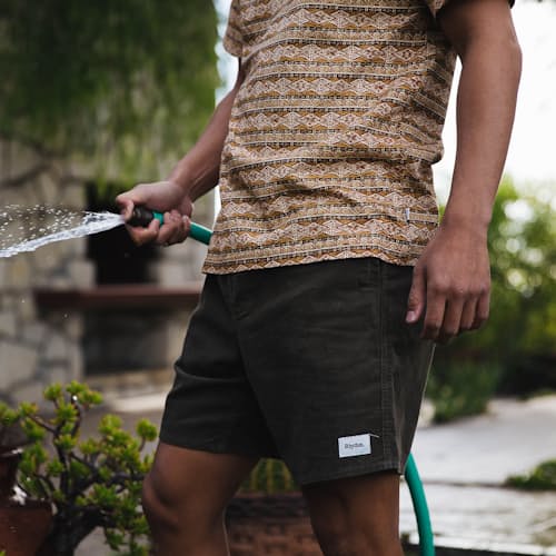 laydown image of Cord Jam Shorts