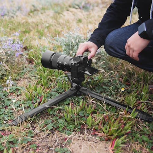 laydown image of Travel Tripod - Aluminum