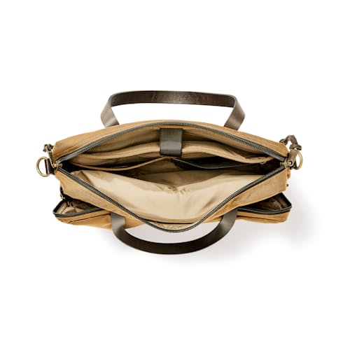 laydown image of Dryden Ballistic Nylon Briefcase - 14L