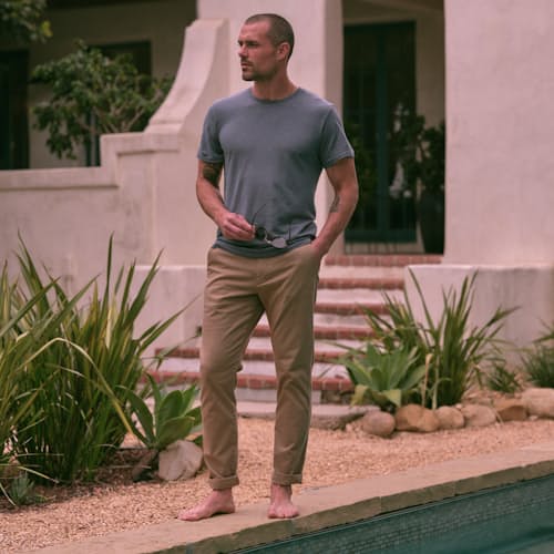 laydown image of Playa Stretch Chinos