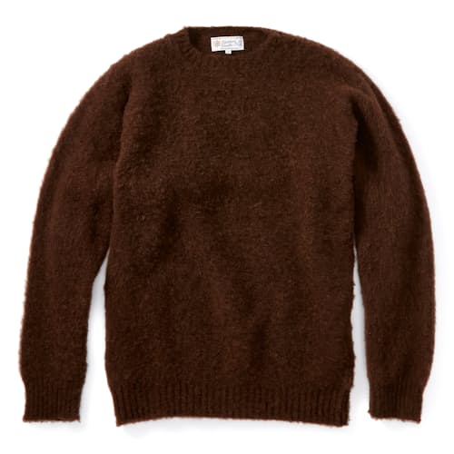 laydown image of Shaggy Sweater