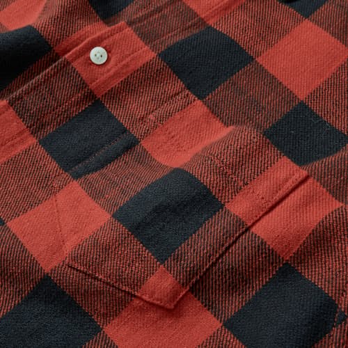 laydown image of Slub Flannel
