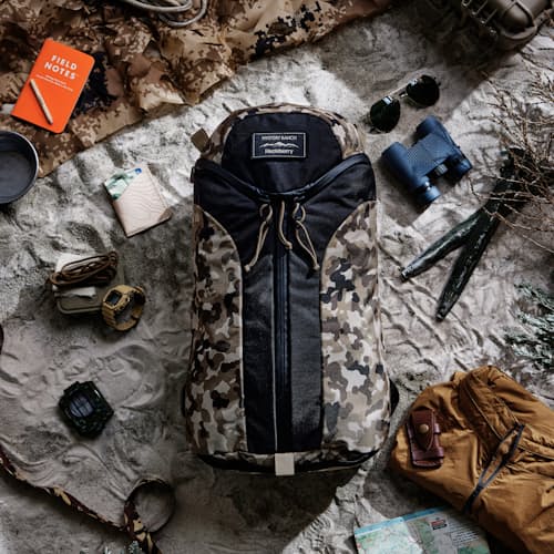 lifestyle image of Huckberry X Mystery Ranch Urban Assault - 21L Backpack