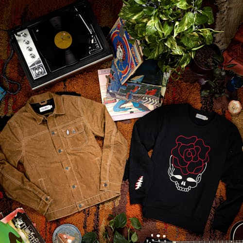 lifestyle image of Rose Stealie 10-Year Crewneck Sweatshirt