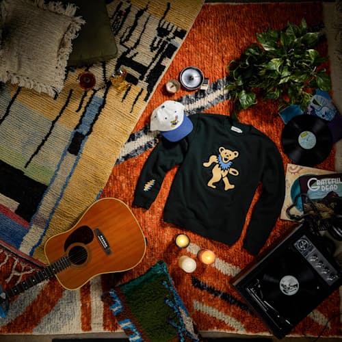 lifestyle image of Dancing Bear 10-Year Crewneck Sweatshirt