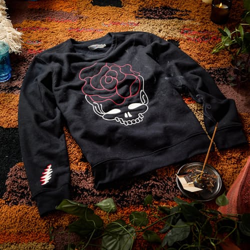 lifestyle image of Rose Stealie 10-Year Crewneck Sweatshirt