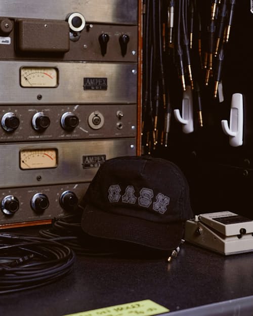 lifestyle image of Cash Chain-Stitched Hat