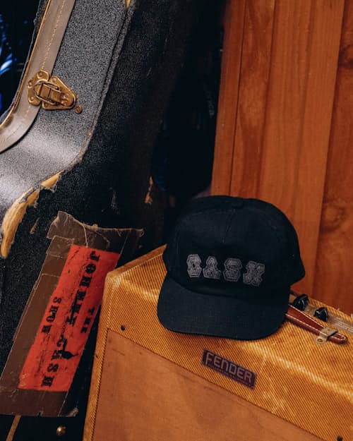 lifestyle image of Cash Chain-Stitched Hat