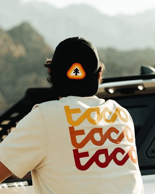 lifestyle image of Triangle Patch Hat