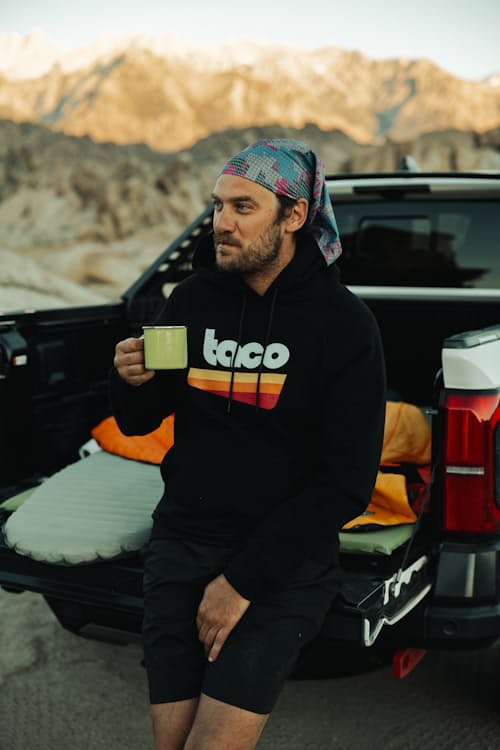 lifestyle image of Taco 10-Year Pullover Hoodie
