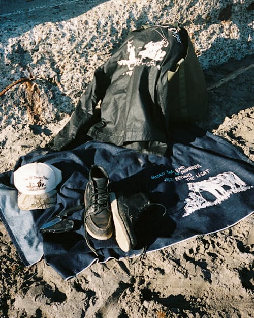 lifestyle image of Passed the End of Nowhere Blanket