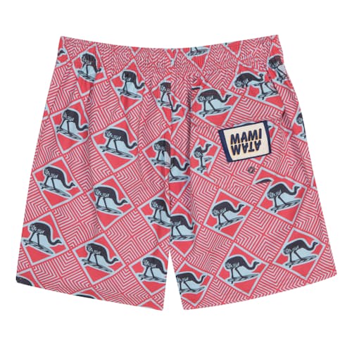laydown image of Surfing Ostrich Surf Trunk