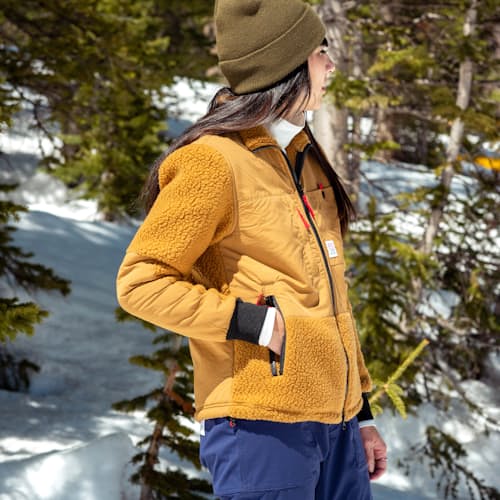 laydown image of Women's Subalpine Fleece Jacket